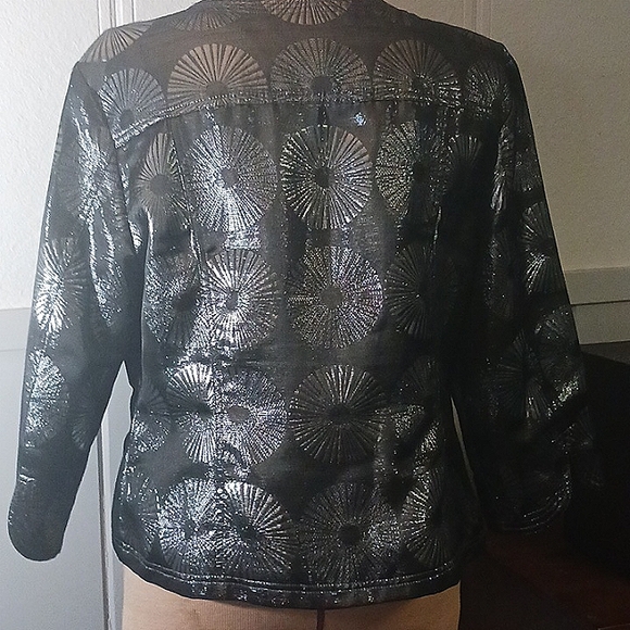 4/$20  Ruby Rd Ladies 3/4 Sleeve Jacket Plus  Size 14 - Picture 4 of 5